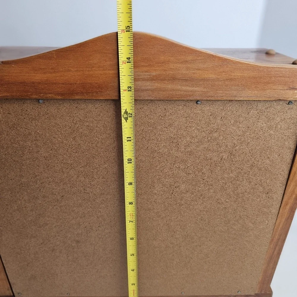 Vintage Handmade Bread Box With Cutting Board